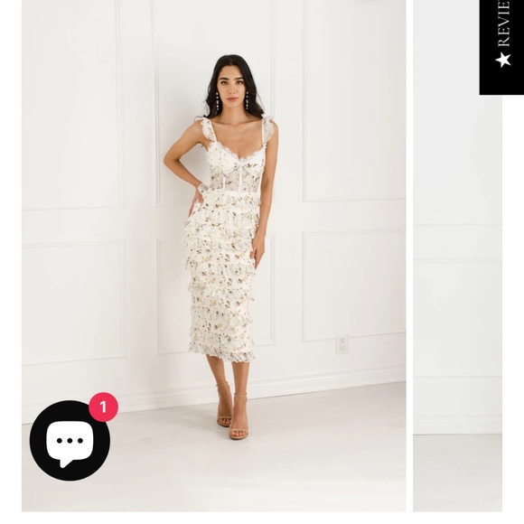 NEW V Chapman dress - Picture 3 of 6